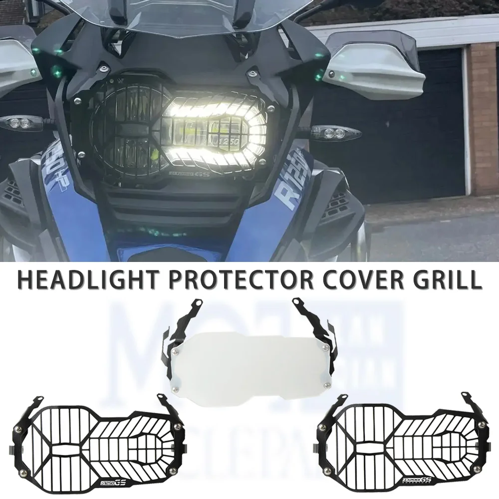 

2024 2025 For BMW R1250GS ADVENTURE R1200GS LC Adventure R 1250 1200 GS Motorcycle Parts Headlight Protector Grille Guard Cover