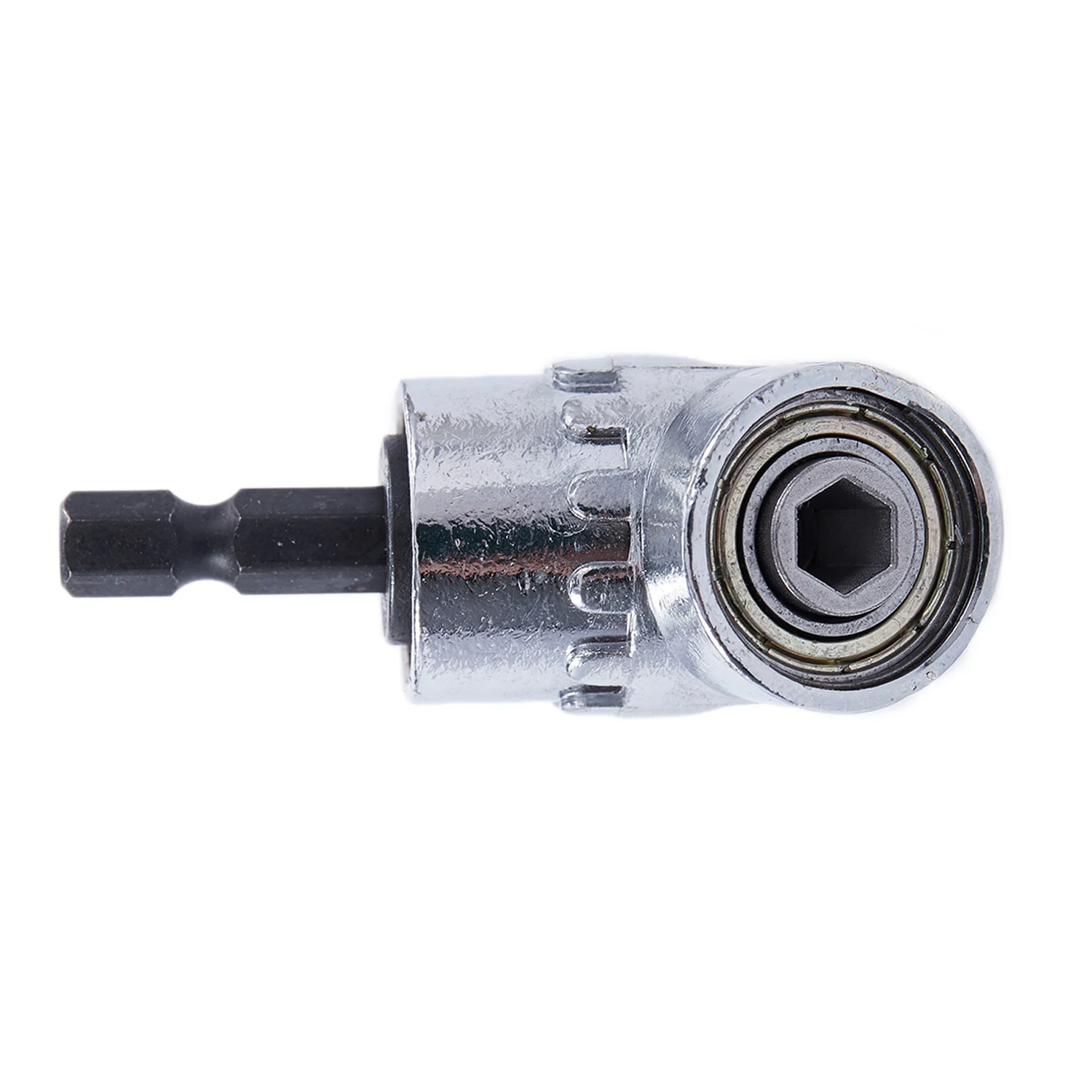 A93Z New 105 Degrees 1/4 Inch Extension Hex Drill Bit Adjustable Hex Bit Angle Driver Screwdriver Socket Holder Adaptor Tools