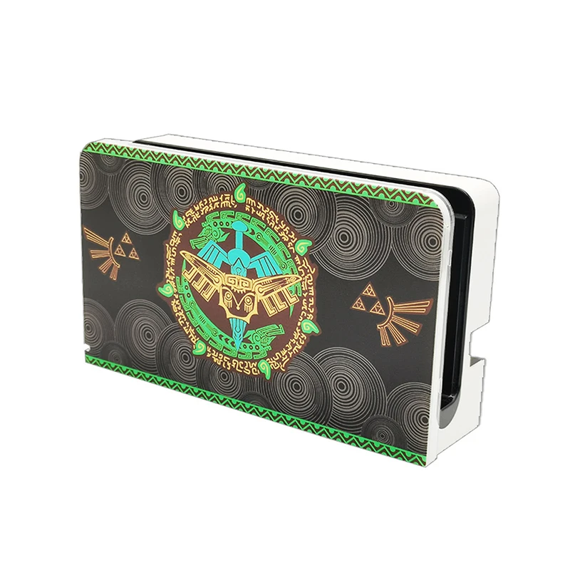 Kawaii Cartoon Anime Faceplate Protective Cover For Nintendo Switch Oled TV Dock Station Decorative Replacement Front Plate Case