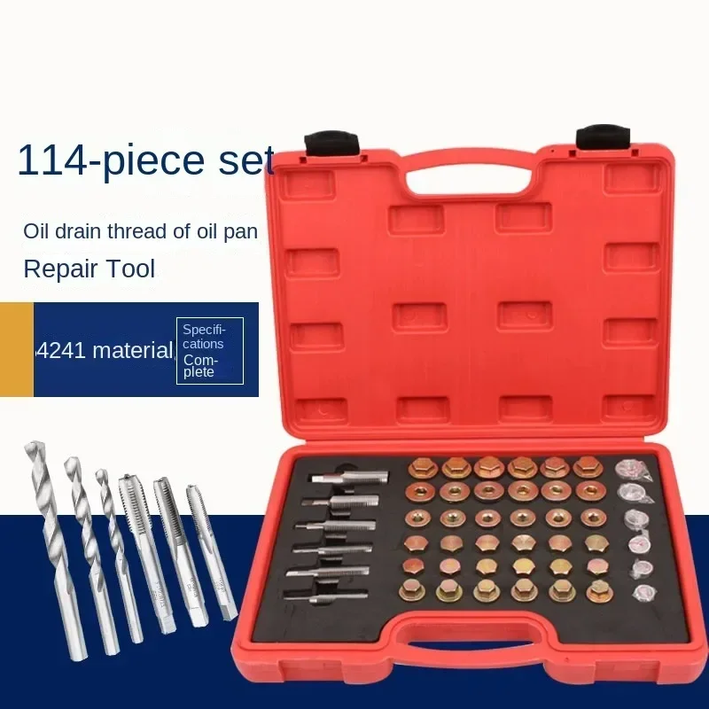 

2026 Automobile Fuel Tank Thread Repair Tool Oil Pan Oil Discharge Thread Repairer Auto Repair Screw Sliding Tooth Ta