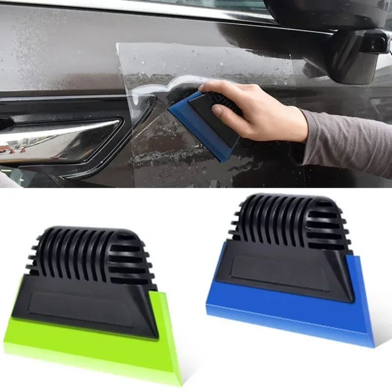 Silicone Scraper for Car Glass Rubber Squeegee Window Tint Tool Glass Water Wiper Mirror Cleaning Water Blade Car Accessories