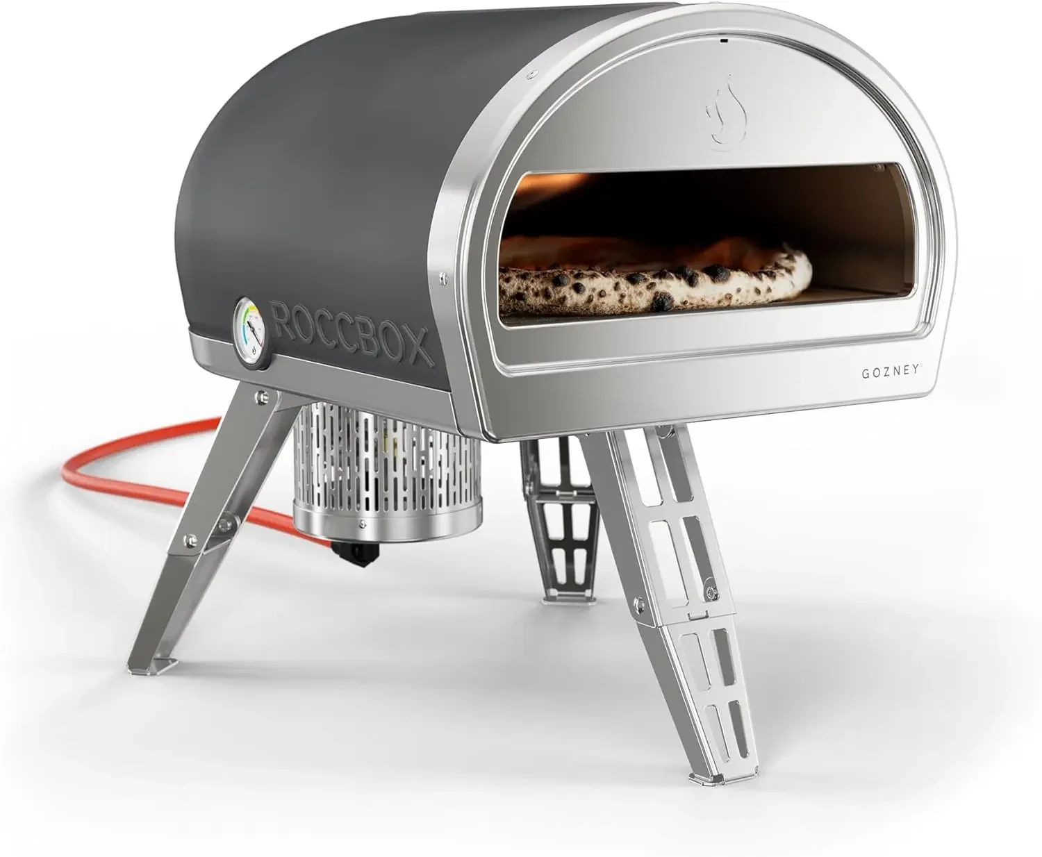 

Roccbox Pizza Oven by Gozney | Portable Outdoor Oven | Gas Fired, Fire