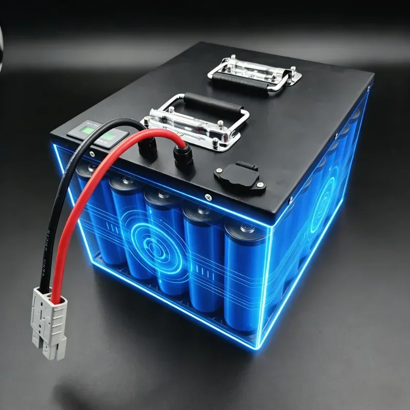 60V 30-120Ah LiFePO4 Battery w/Bluetooth APP BMS + Charger – Unstoppable Power for High-Speed Scooters & Marine Boats