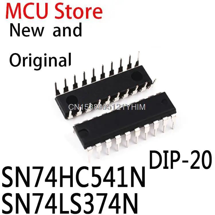 10PCS New and Original DIP20 HD74HC541P SN74HC541 DIP 74HC541N DIP-20 74HC541 SN74LS374 74LS374 HD74LS374P SN74HC541N SN74LS374N