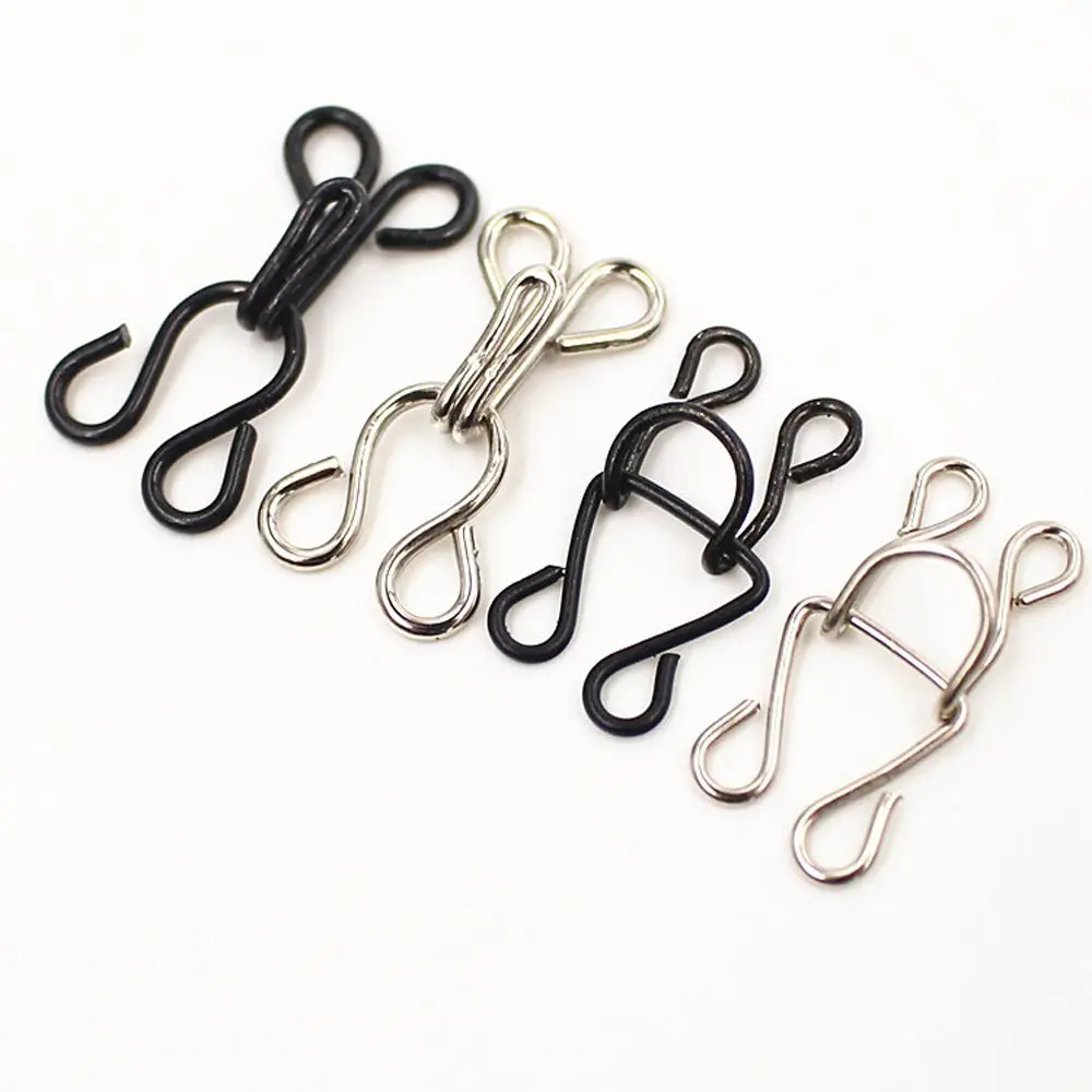 Creative Invisible DIY Closure for Clothing Alloy Bra Buckle Sewing Hook and Eye Craft Buckle Jacket Hooks Replacement