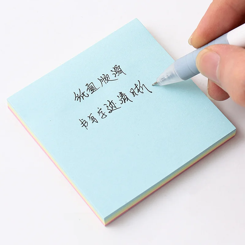 1pcs 76x76mm Blank Self Stick Notes Paper Office Stationery for Notes Reminders And Labels Ideal for Learning Use
