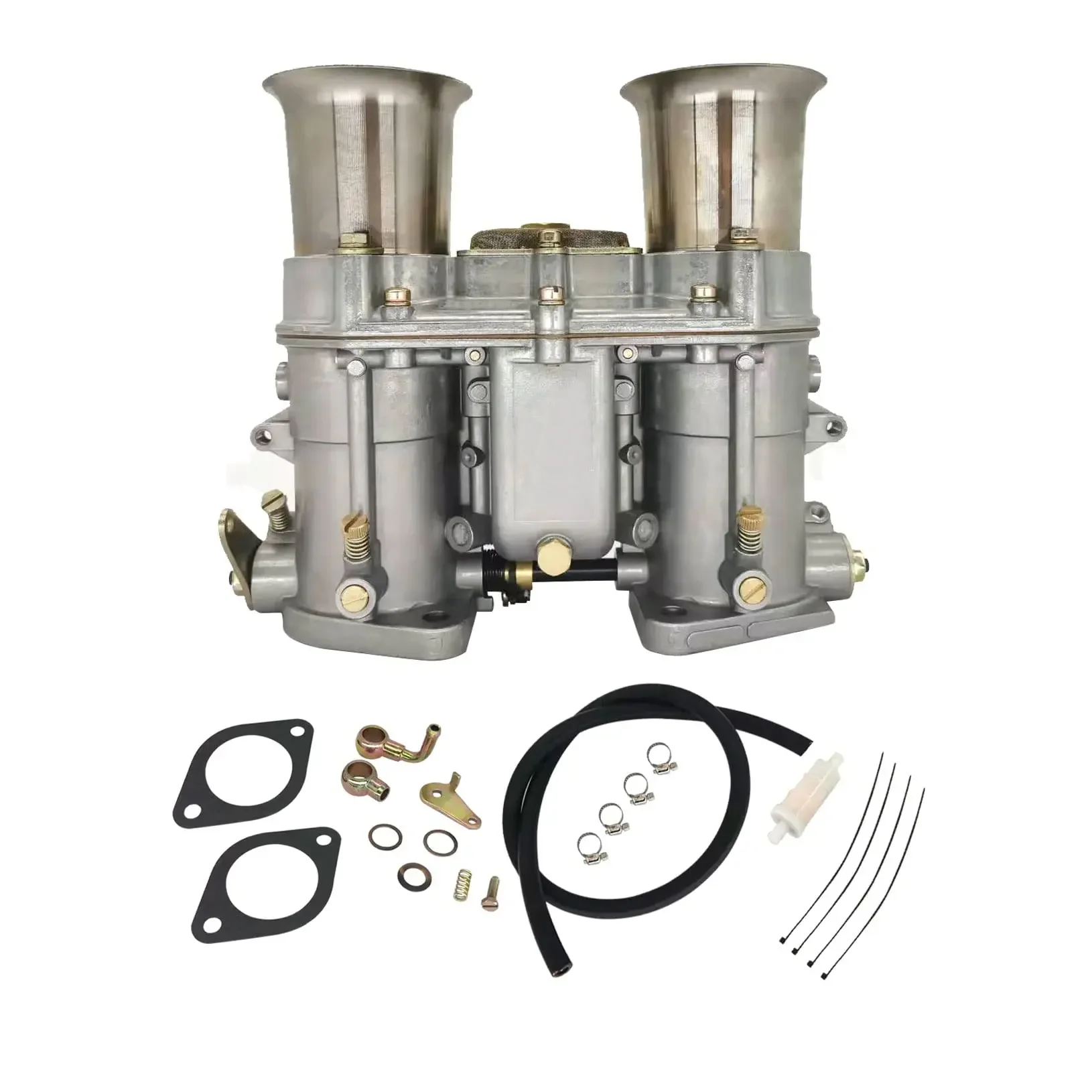 

Carburetor for Weber 48 IDA Vertical with Proper Jetting Gasket Fuel Filter Connect Rod Replaces 19030.015 19030.018