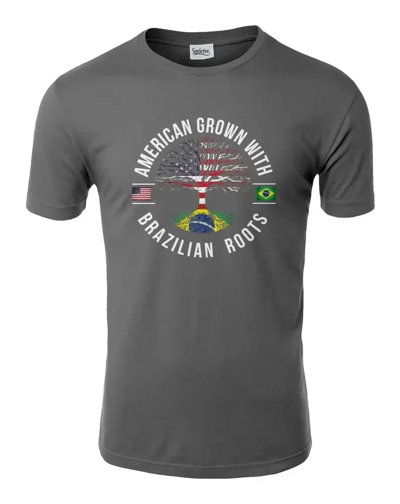 American Grown With Brazilian Roots Men's T-Shirt