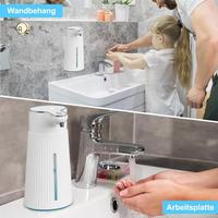A18R -Automatic Wall Mount Soap Dispenser Soap Dispenser 400Ml USB Rechargeable Electric Soap Dispenser