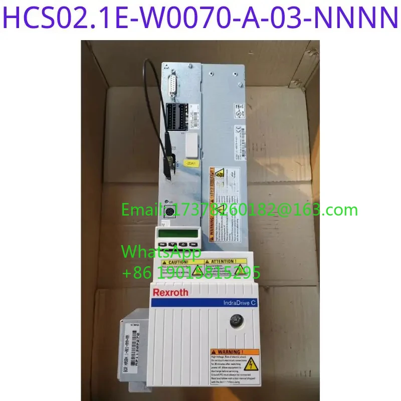 

Преобразователь частоты б/у без зажима вала HCS02.1E-W0070-A-03-NNN, тест функции ОК