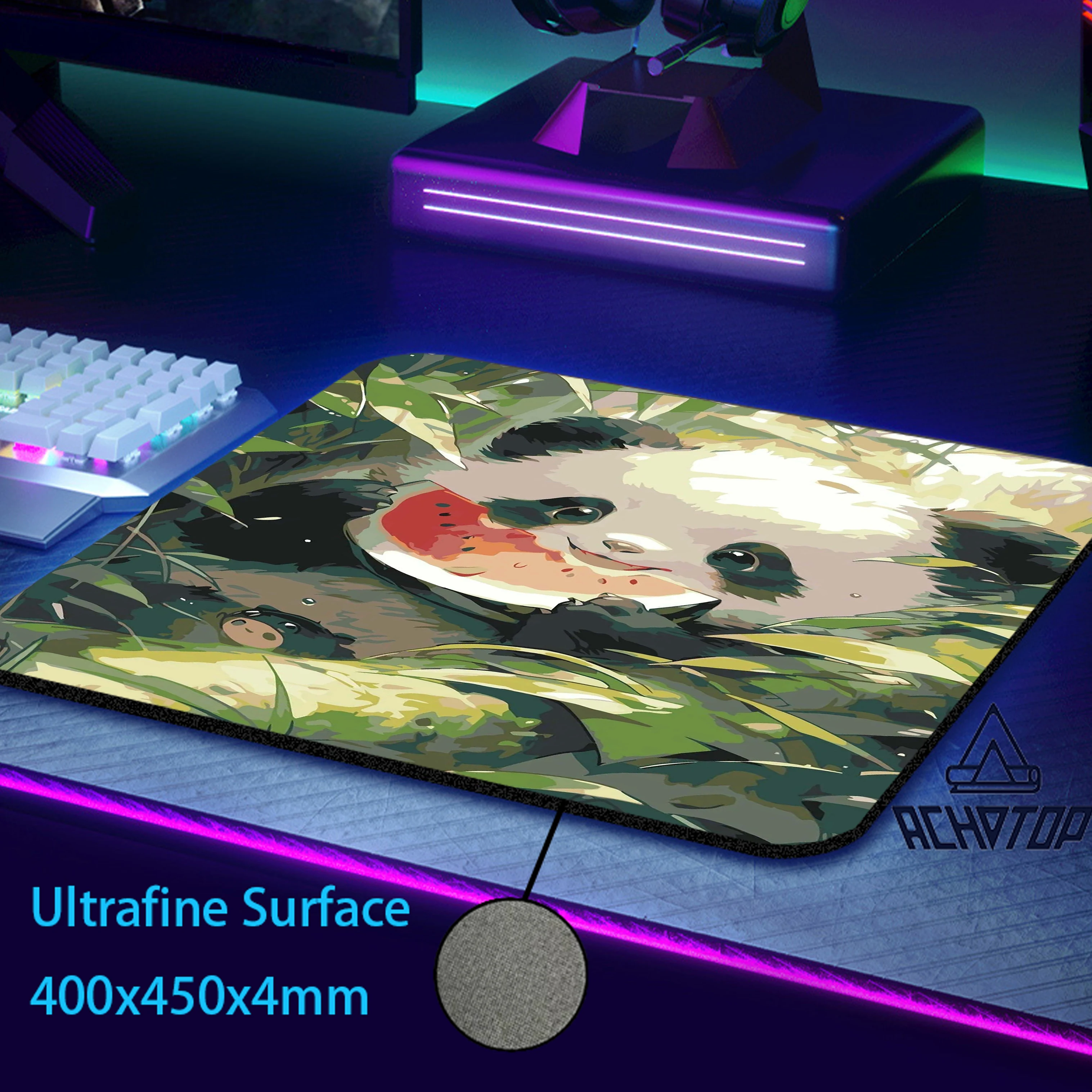 

Kawaii Panda Balance Mouse Pad E-Sports Gaming Mousepad Gamer Ultrafine Surface Mouse Mat Office Cute Keyboard Mat 40X45 CM