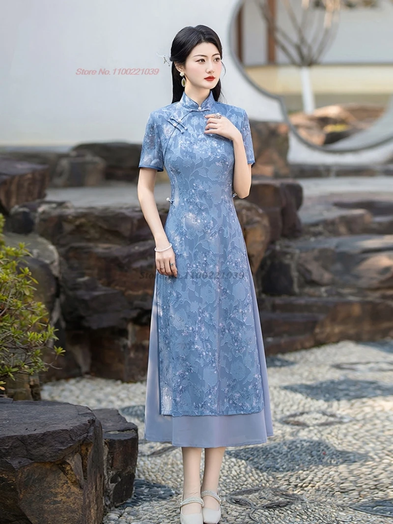  فستان أوداي فيتنامي تقليدي 2 - مراجعة Ao Dai Vietnam Dress وسعره