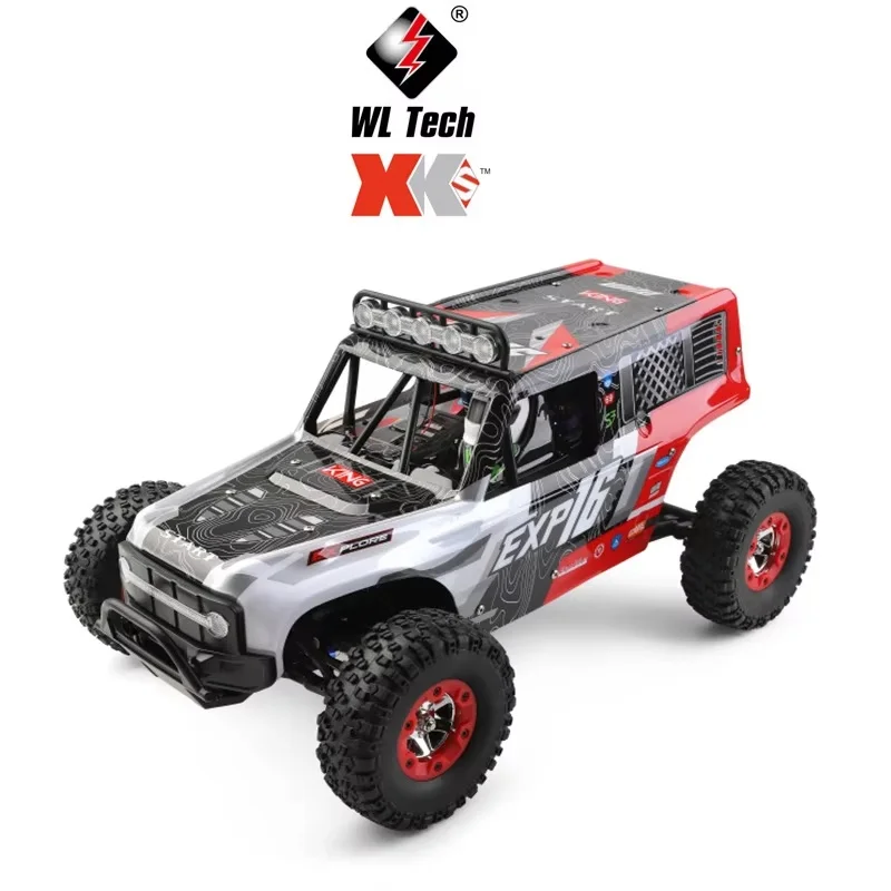 

Weili Remote Control Electric Four-Wheel Drive Weitong Rc Car1: 12 124006 Climbing Car High-Speed Off-Road Led Boy Toy Gift