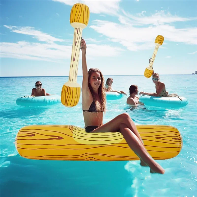 Letnie rozrywki wodne: dmuchane koło do pływania, zabawka do pływania, gra w wodzie, sporty wodne, zabawka dla dzieci i dorosłych na imprezy.