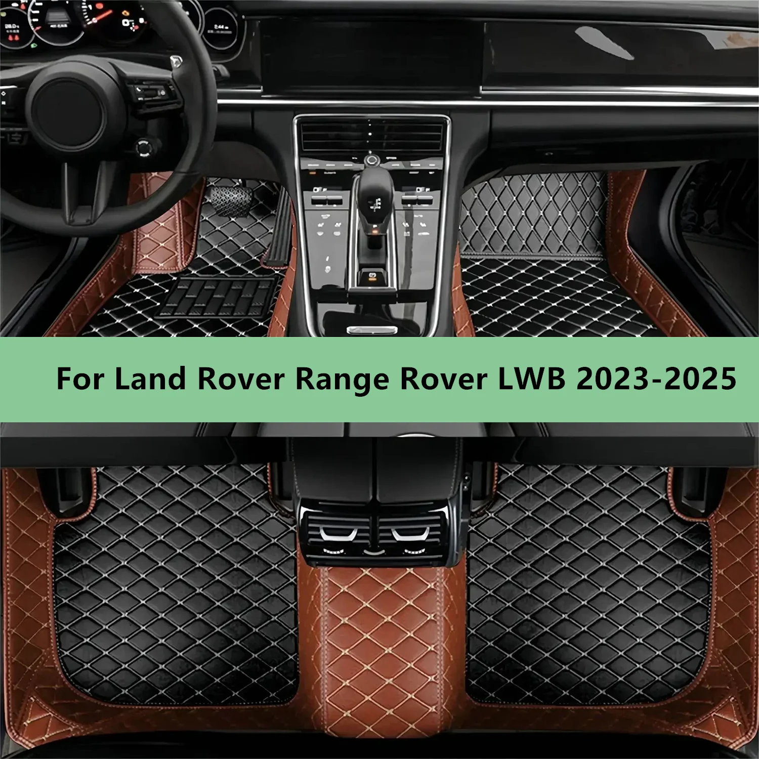 

Custom Car Floor Mats For Land Rover Range Rover LWB 2023-2025 Car Floor Mats For Men Women Car Accessories