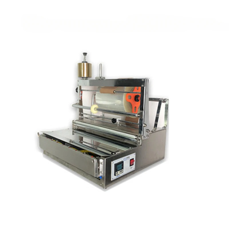 220V Cigarette/Tissue Box Three-dimensional Package Machine Semi-automatic Film Machine Transparent Film Packaging Machine 1PC