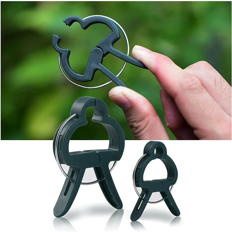 Plant Clips Reusable Greenhouse Bracket For Fixed Plants Vine Flower Seedling Tomatoes Support Garden Supplies