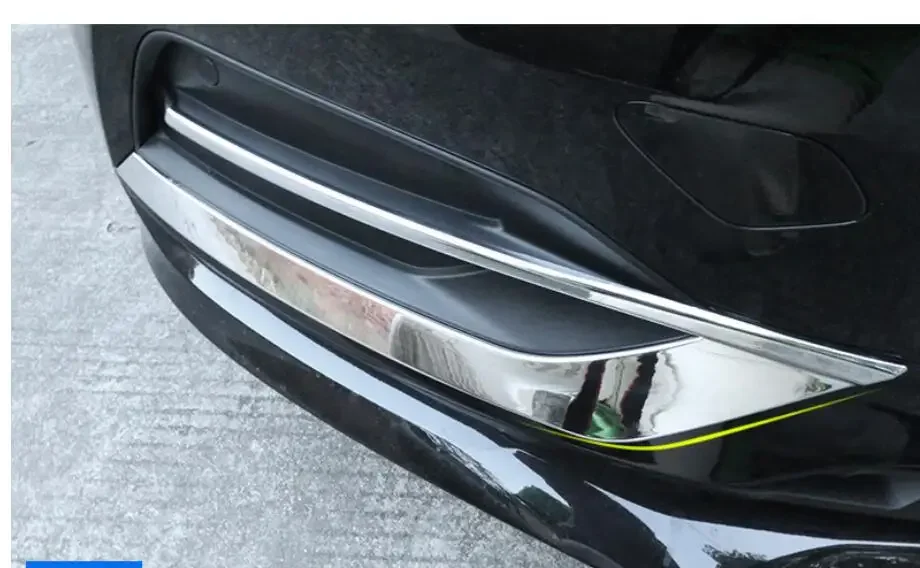 Car Styling Chrome Sticker per Volvo S90 V90 2017-19 fendinebbia anteriore decorazione copertura Trim Strip accessori esterni