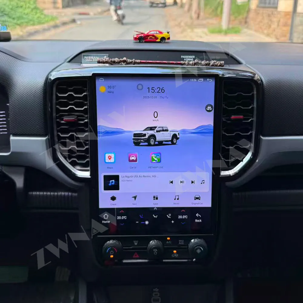 ZWNAV 12.1 Inch Auto Electronics 4g Gps tracker Car Android for Ford Ranger 2022 Car Audio Radio Car Stereo Carplay Head Unit