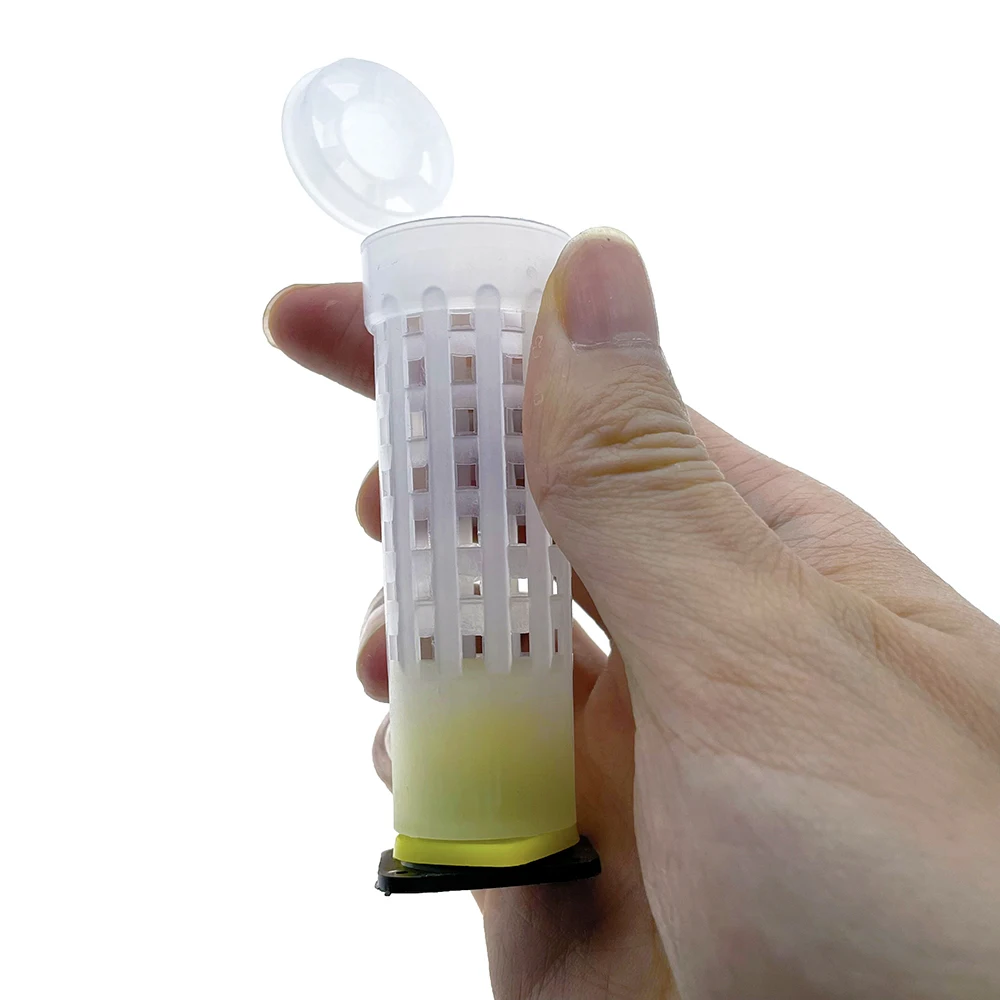 100PCS/150PCS/180PCS/200PCS Queen Hair Roller Cage Plastic Protector Cell From Bite For Hatch Breeding Nicot Beekeeping Tools