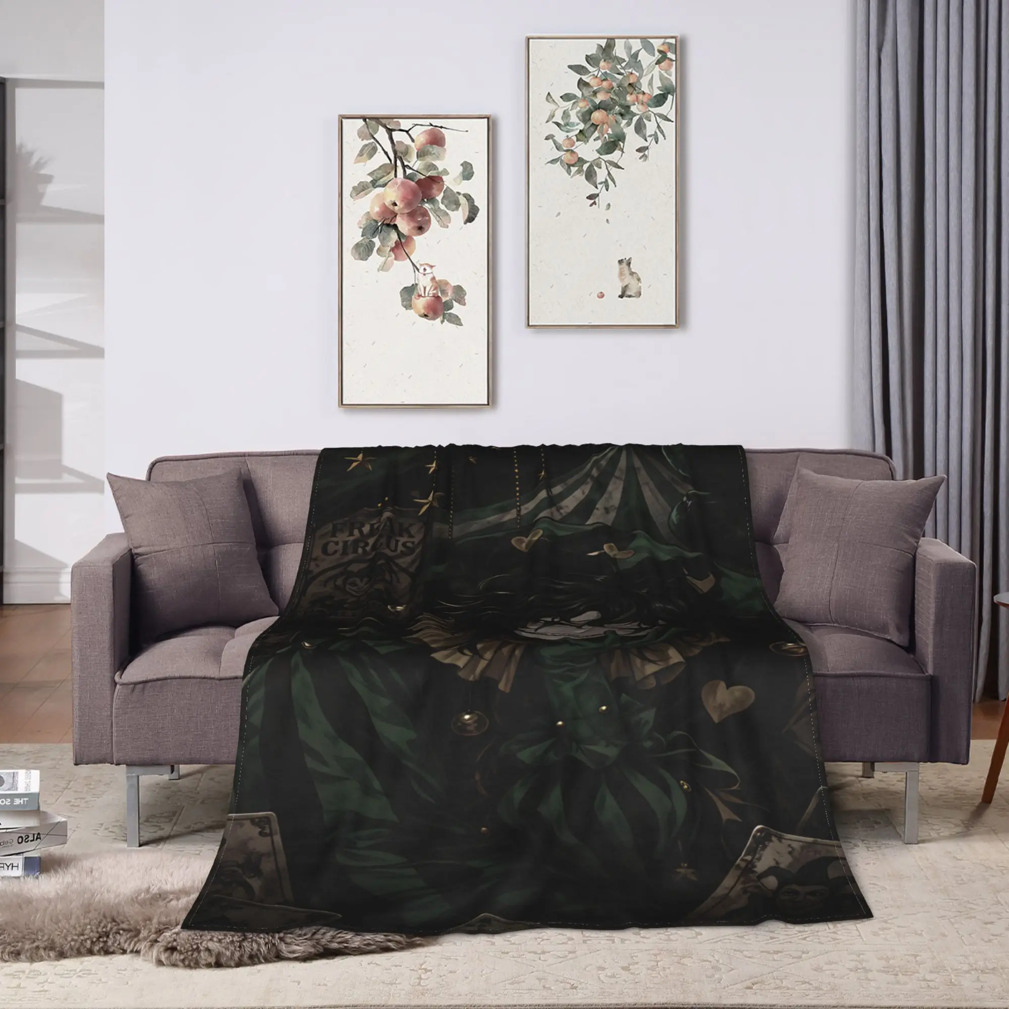 The Freak Circus  Blanket Quality Super Soft  Bedding Throws Winter Kids Couch Bed Funny Bedspread