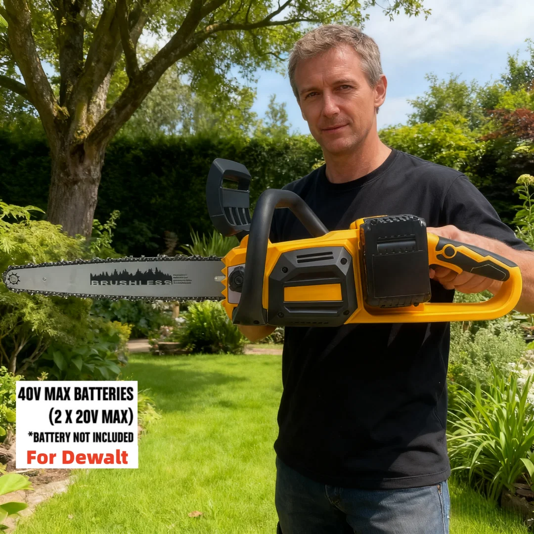 40 فولت (2 × 20 فولت ماكس) منشار كهربائي بدون فرش 16 بوصة يناسب ديوالت 20 فولت أداة تعمل بالبطارية لتوظائف قطع الخشب #1