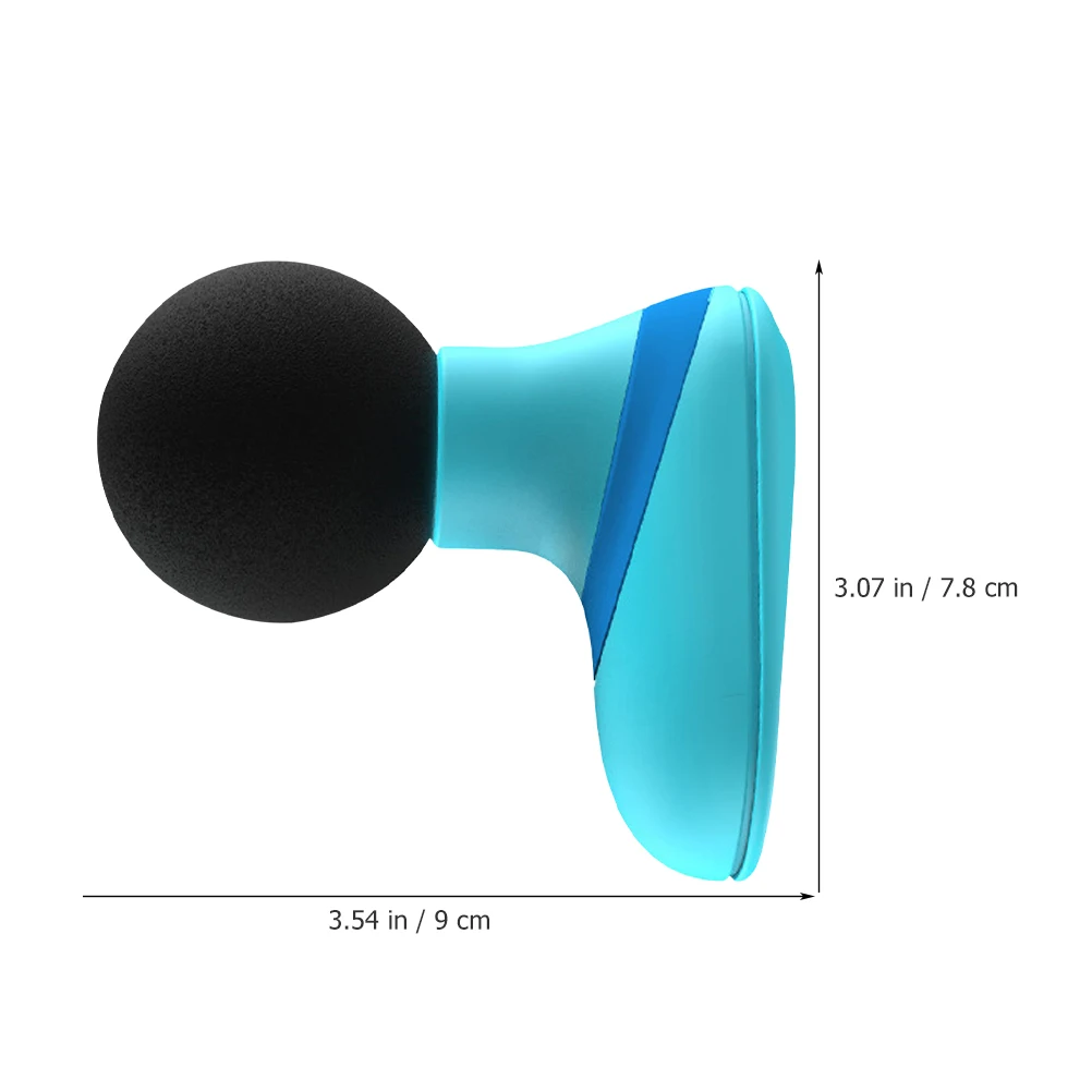 

6-Piece Electric Muscle Massage Tool, Mini Body Massager 6 Modes Deep Tissue Vibration Back Neck Portable Handheld Device For