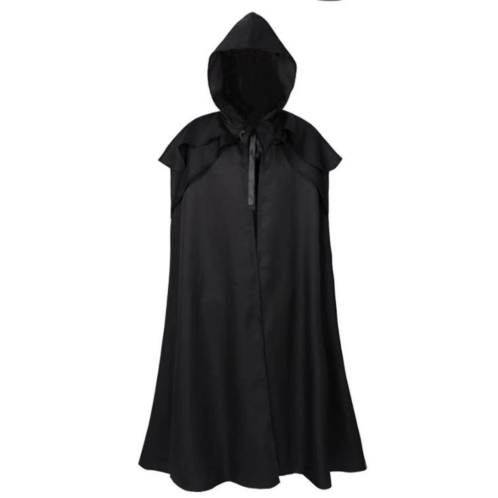 

Cosplay Medieval Men Costumes Knight Pirate Prince Gothic Retro Hooded Cloak Capes Long Robes Jackets Coat Carnival Halloween