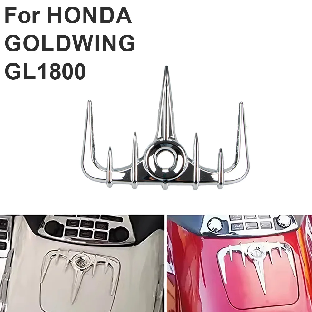 

Chrome Claw Cover Gas Tank Door Trim For GW Goldwing GL1800 2001-2010 Honda Motorcycle Accent Decoration 2002 2003 2004 2005