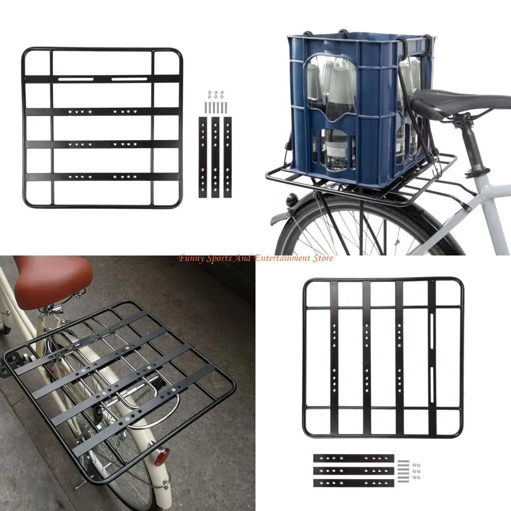 

C4DE Высокопрочная задняя стойка для велосипеда, металлическая рама, универсальная грузовая стойка, быстросъемные переноски, для