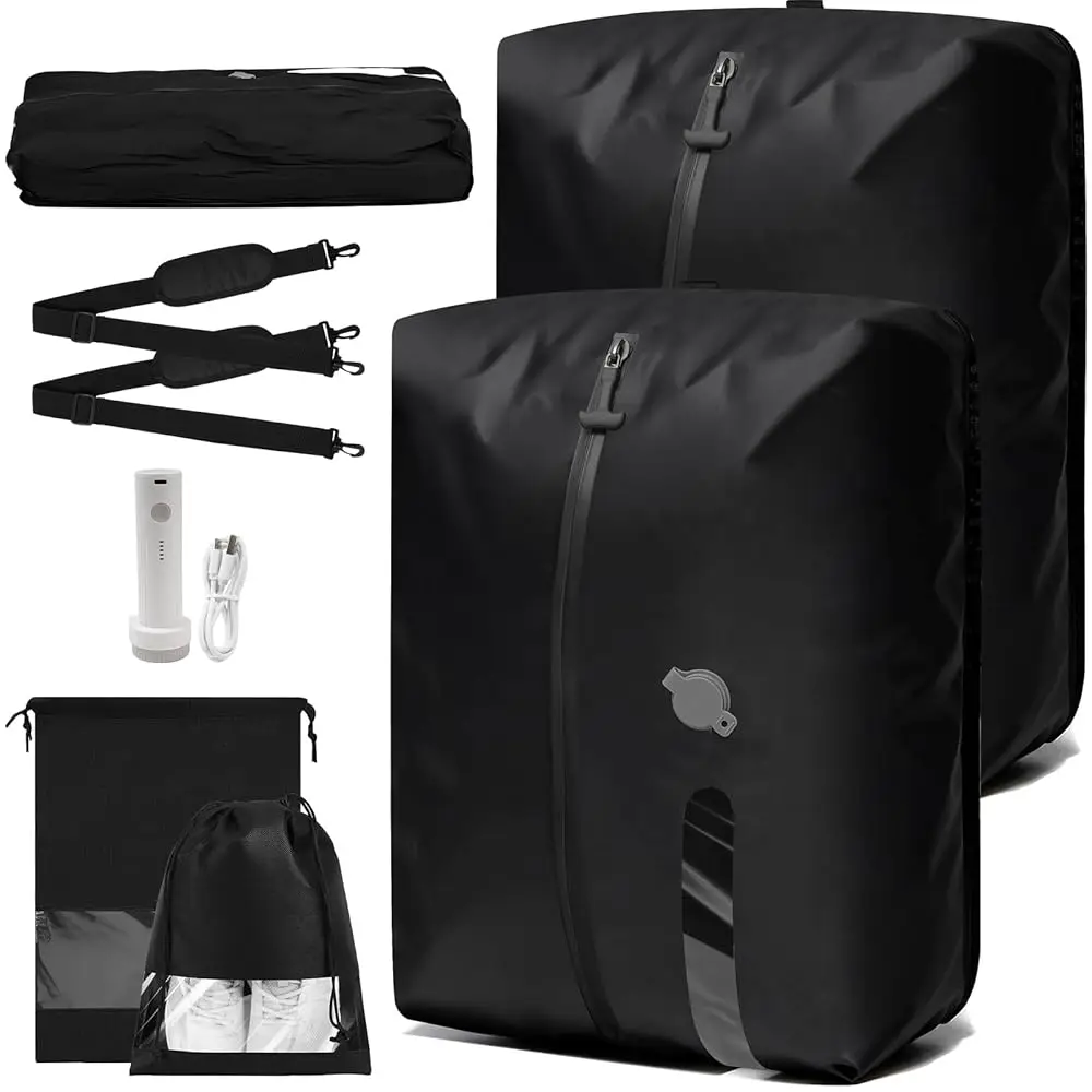 

Бесплатная доставка: Вакуумные пакеты для путешествий с насосом, Вакуумные герметичные пакеты для одежды, Водонепроницаемые вакуумные пакеты IP67 для путешествий, Компрессионные пакеты