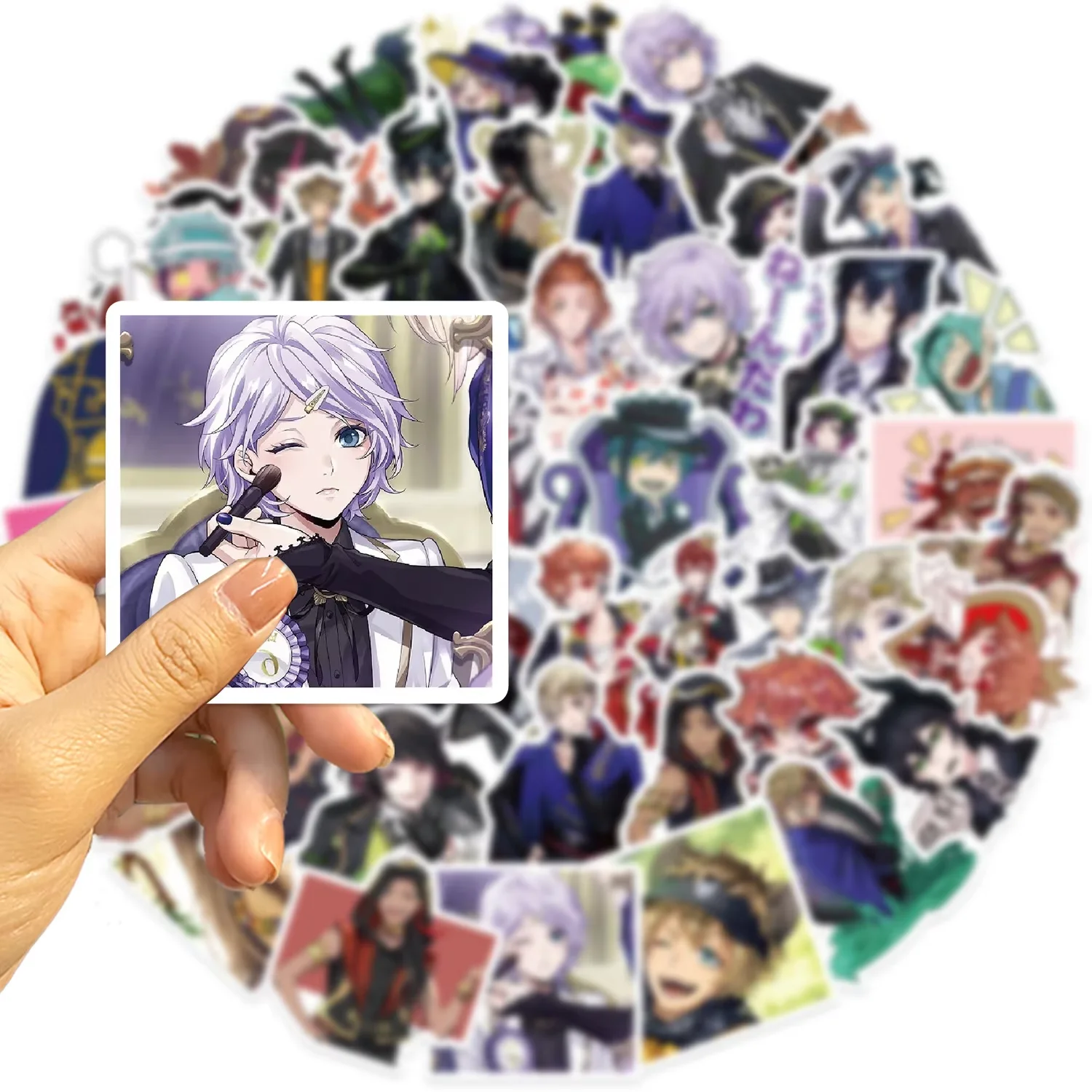 10/50PCS Disney Twisted-Wonderland Sticker Cool Game Cartoon Decal DIY Laptop Phone Guitar Skateboard Cup Car Classic Kid Toys