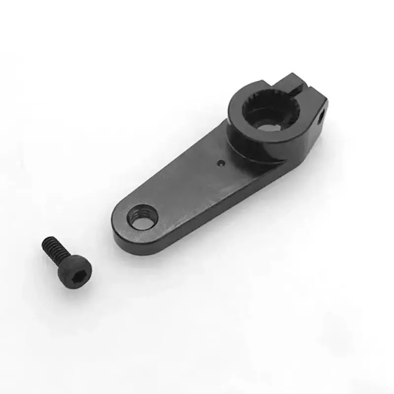 7075 Gunmetal Steering Gear Arm IFW609 Servo Arm for 1/8 Kyosho MP9/MP10/T RC Car Modification Parts Accessories view 5