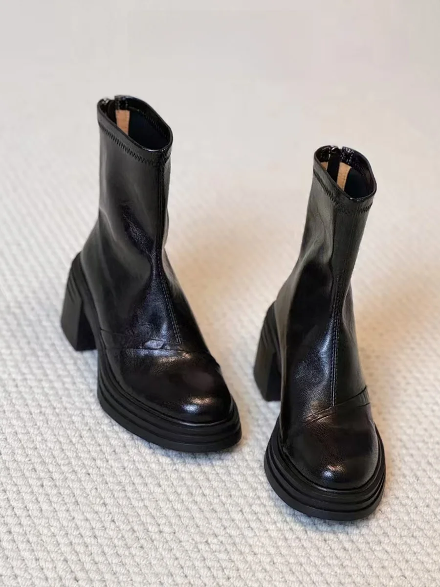 bottes-elastiques-ort-talon-haut-tete-carree-bottes-pour-femmes-briti-sle-printemps-automne-saison-semelle-exterieure-en-caoutchouc-ultra-fibre