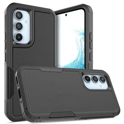 Fashion Armor Case for Samsung Galaxy A54 5G / Samsung A34 5G Hybrid Shockproof Shell 2in1 TPU/PC Durable Strong Protect Cover
