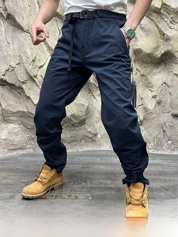 

Уличные мужские мягкие брюки ell, дышащие, ветрозащитные, обновленная версия, серия GM, новая осенне-зимняя водонепроницаемая повседневная одежда из полиэстера...