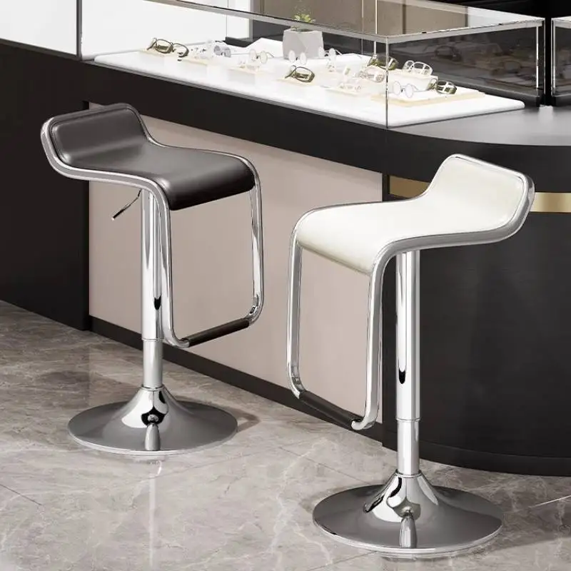 

Minimalist Counter Bar Stools Adjustable Modern Island Breakfast Bar Stools Nordic Industrial Sillas De Comedor Furniture