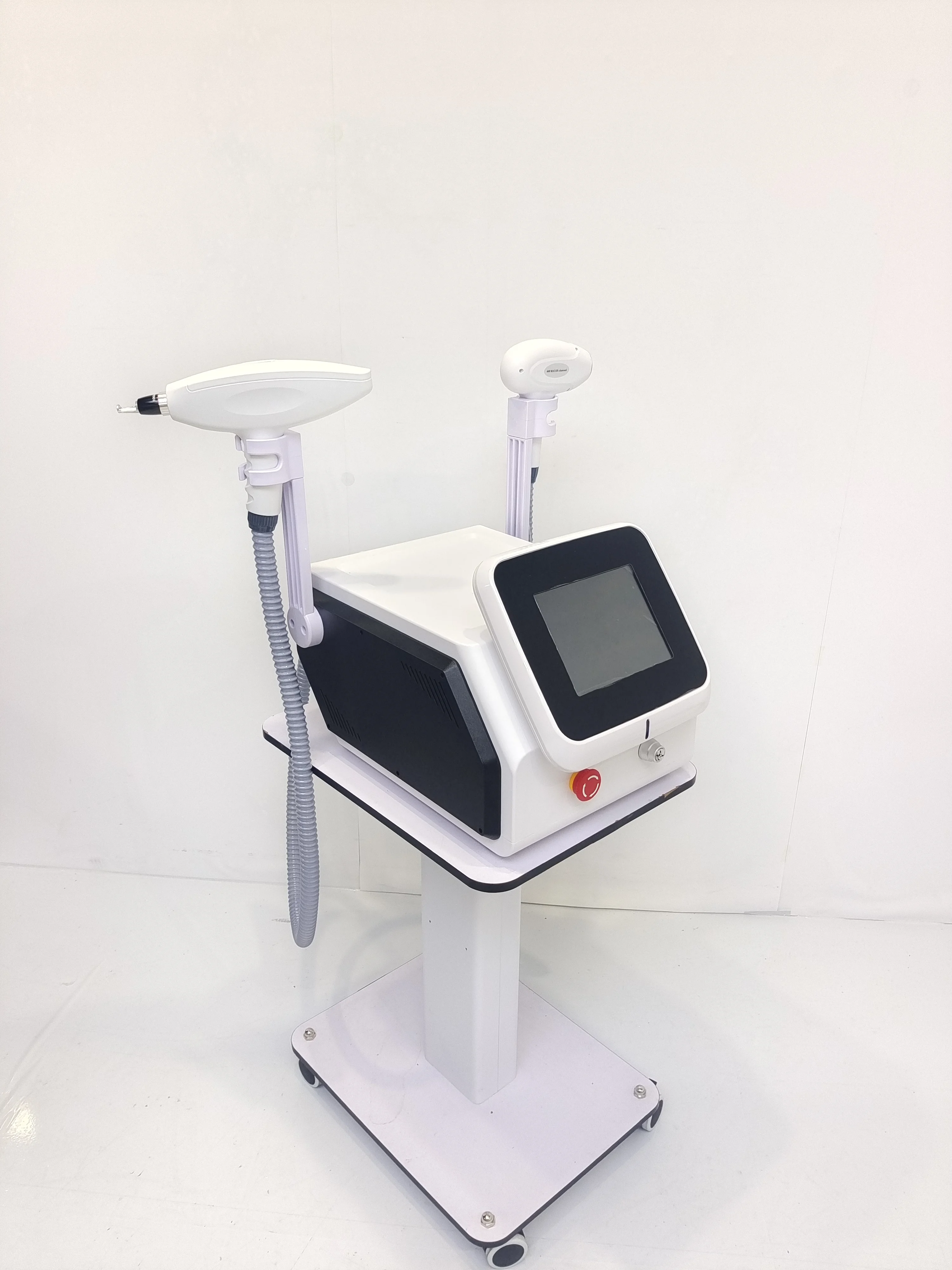 Новый 2в1 4000 Вт диод 808 нм 4-волновой лазер безболезненное удаление волос Уход за кожей 2025 Новейший портативный инструмент для удаления волос