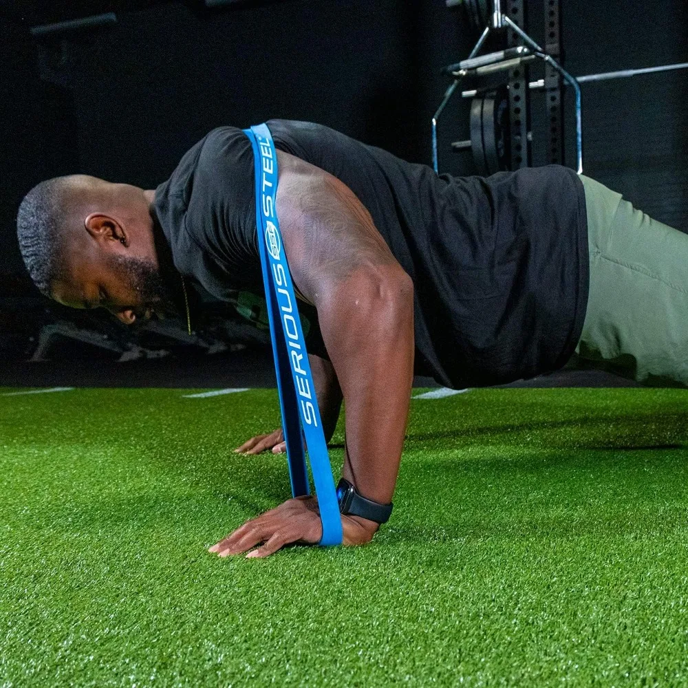 32" Resistance Training Bands (Portable Exercise Band System Training Bands- Great for Individuals Under 5'10")