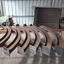 2024 YG Factory Price Rebar Cold Bend Machinery Hydraulic Tunnel Processing Steel H Beam Cold Bending Machine Sale for Russia