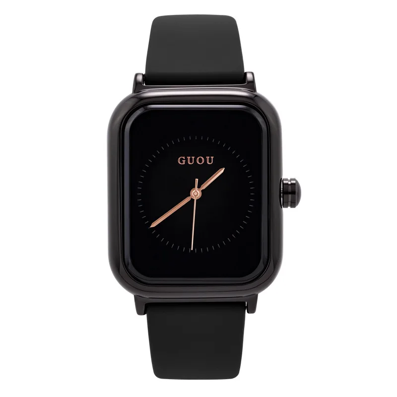 New women'swatch retro neutral light luxury casual silicone strap quartz watch high quality luxury watch birthday gift for women