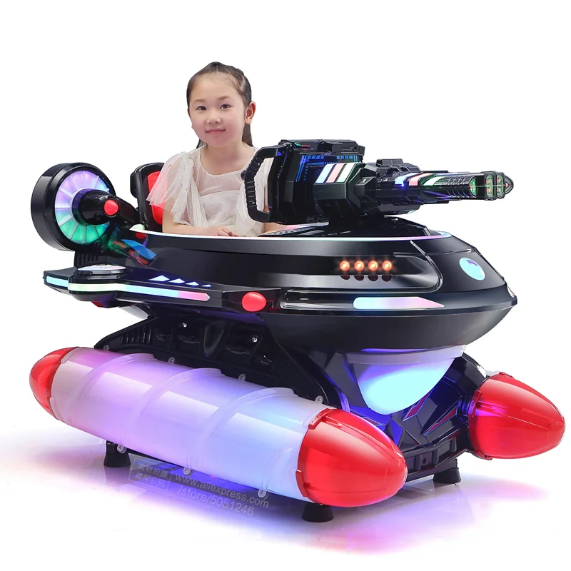 

Coin Operated Kiddie Ride On Car Shopping Malls Child Amusement Arcade Kids Shooting Game Machine With Colorful Light And Music