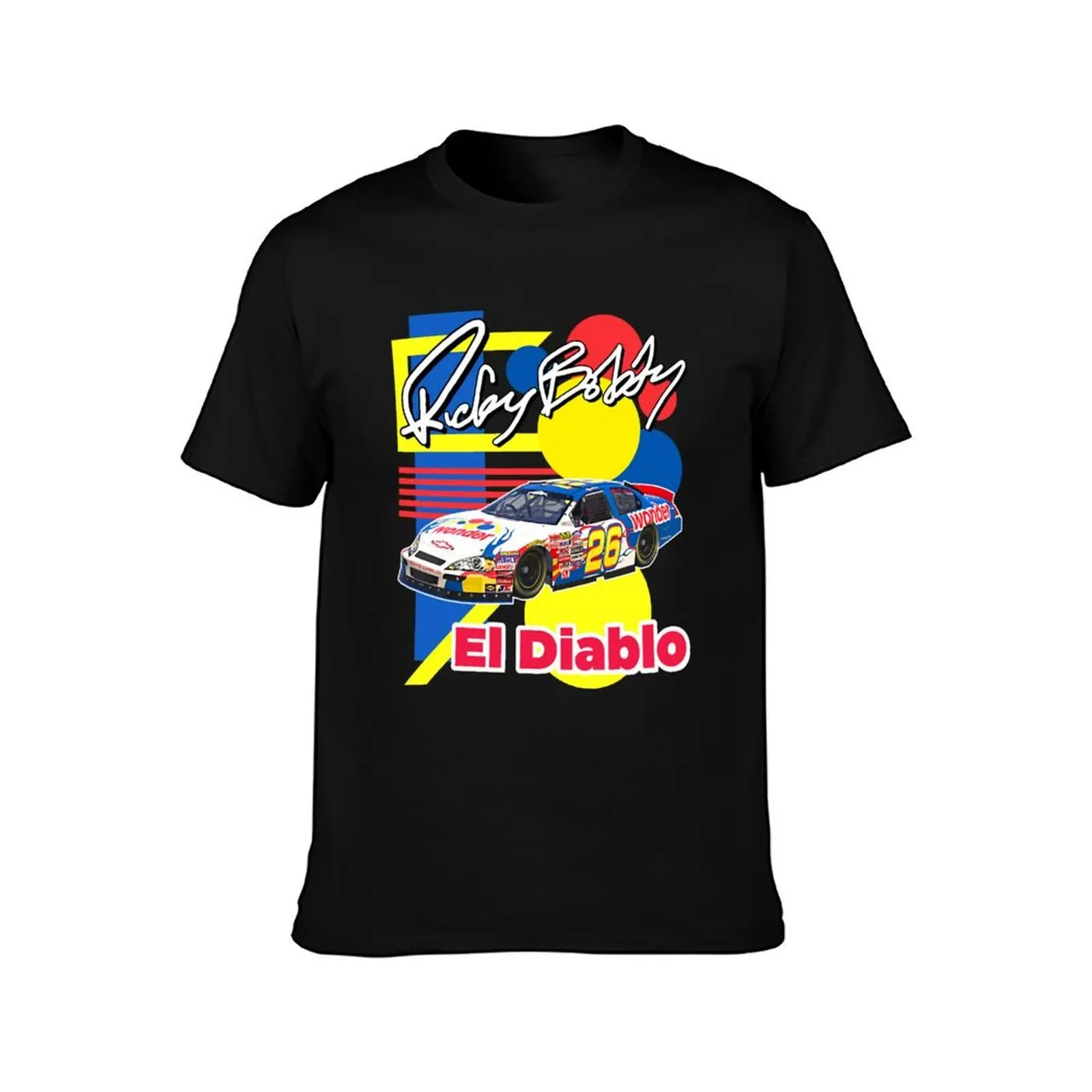 Ricky Bobby Car You Love El Diablo SHAKE AND BAKE T-Shirt t shirts for man cotton funny T-Shirt