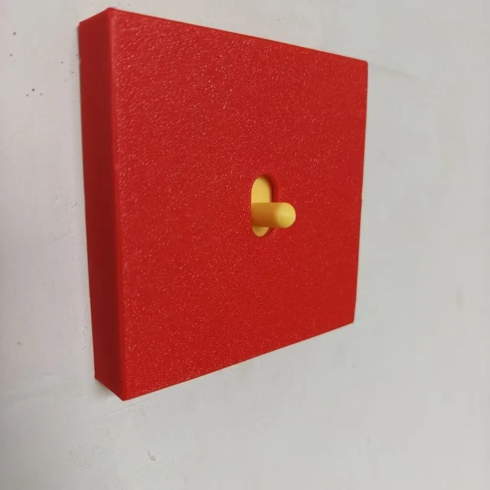 Creative Light Switch Guard Covers Self-Adhesive Removable Switch Protective Cover 3D Printed Decorative Switch Frame Cover