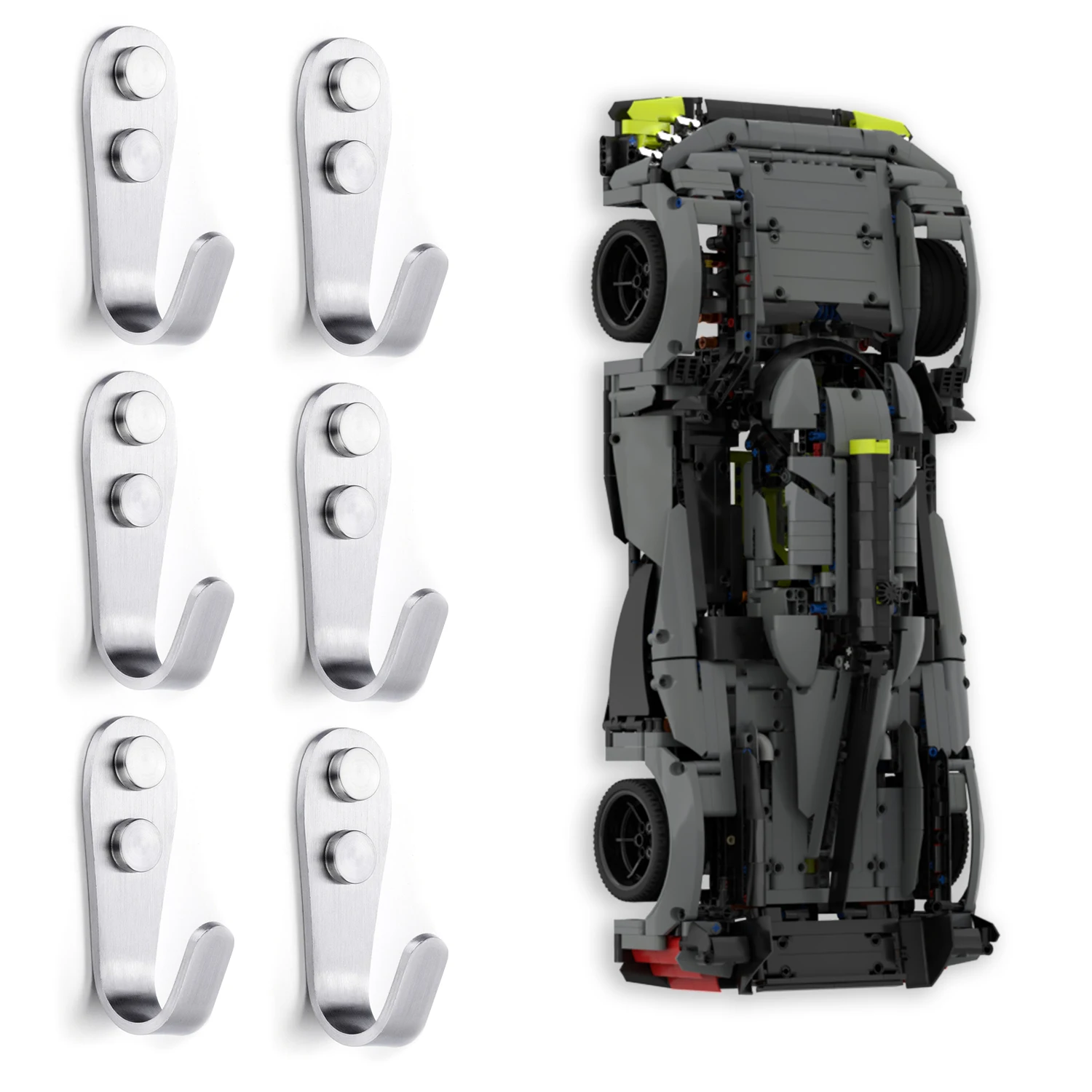 

Для LEGOTechnology 42156 Peugeot 9X8 Supercar Le Mans Racing Настенный крючок (42156 Настенный крючок)