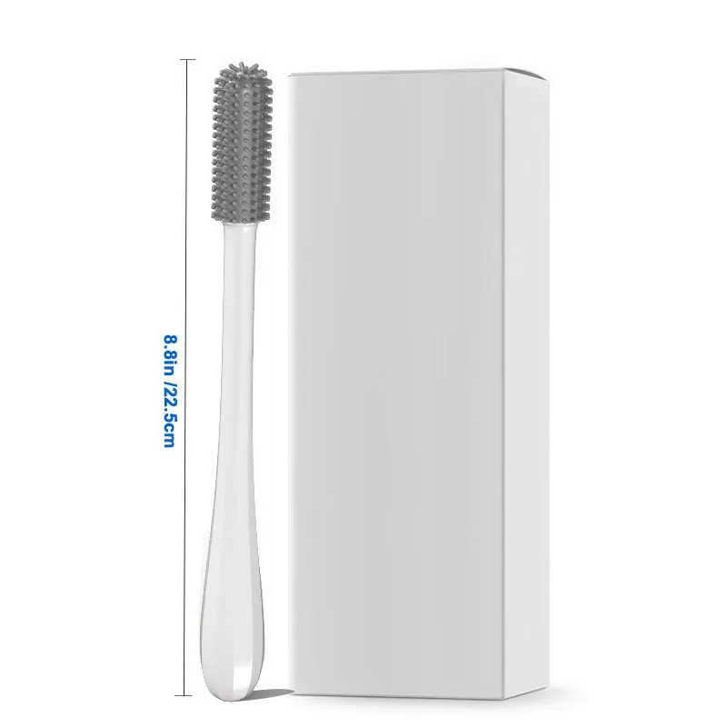 Mannen Masturbatie Cup Zachte Hoofd Scrub Apparaat Schone Apparatuur Siliconen Reinigingsborstel, Sex DoII's Vagina Anale Kanaal Reiniging Tool