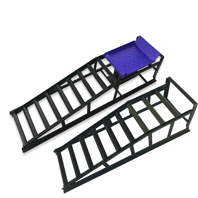 

Высококачественный 2-тонный гидравлический стальной автомобильный подъемник (рампа) для тяжелых условий эксплуатации с домкратом, инструмент для ремонта кузова автомобиля