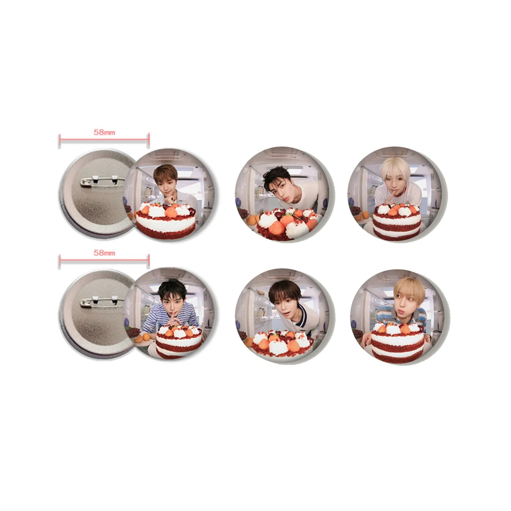 New Arrival And Team 2027 Season's Greetings Fashion Badge Brooches FUMA HARUA YUMA EJ NICHOLAS Bag Clothing Hat Decor Pins Gift