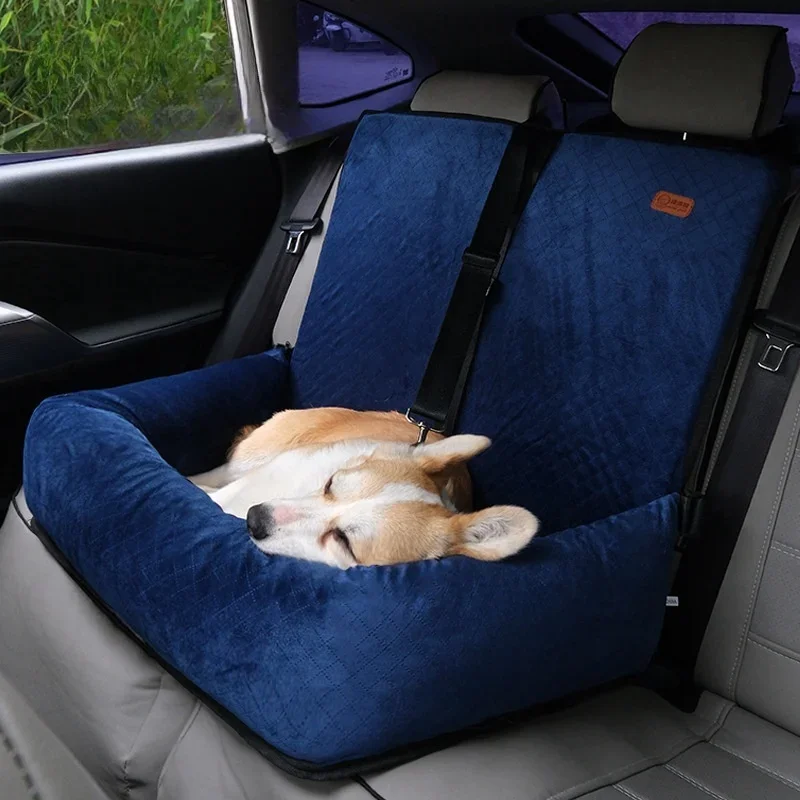 

High Quality Pet Car Seat Dog Car Back Seat Pet Travel Safety Bed Large Size Dog Carseat Pet Booster Seat