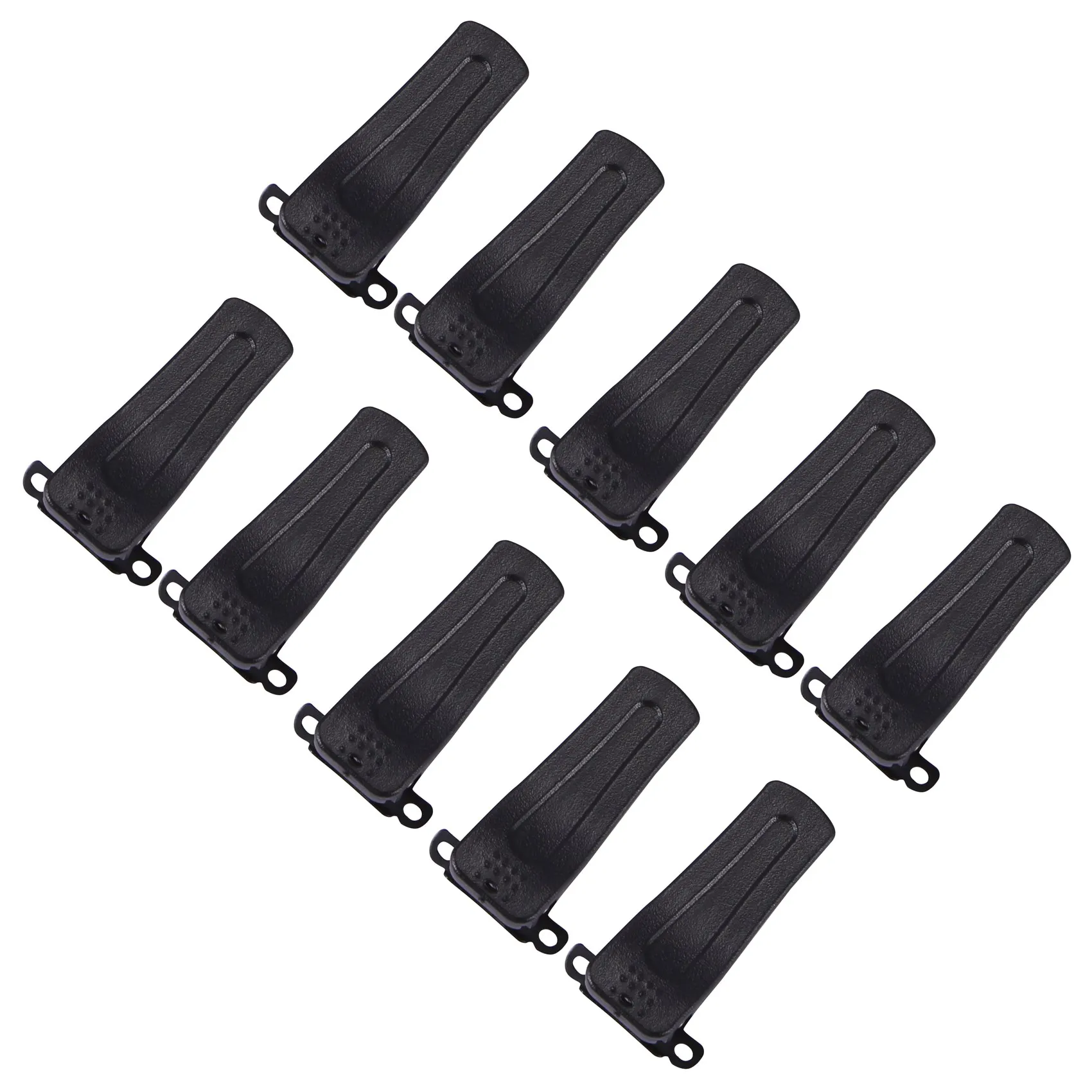 Braçadeiras originais para Baofeng Bf 888s, clipe de cinto para BF-666S, BF-888S, uv-b5, b6, 6r, Retevis H-777, rádio Walkie Talkie, 10pcs